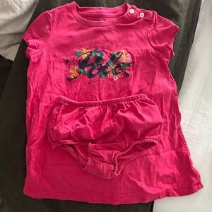 Polo Baby Girls dress with bloomers